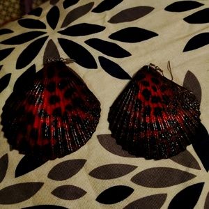 Seashell earrings